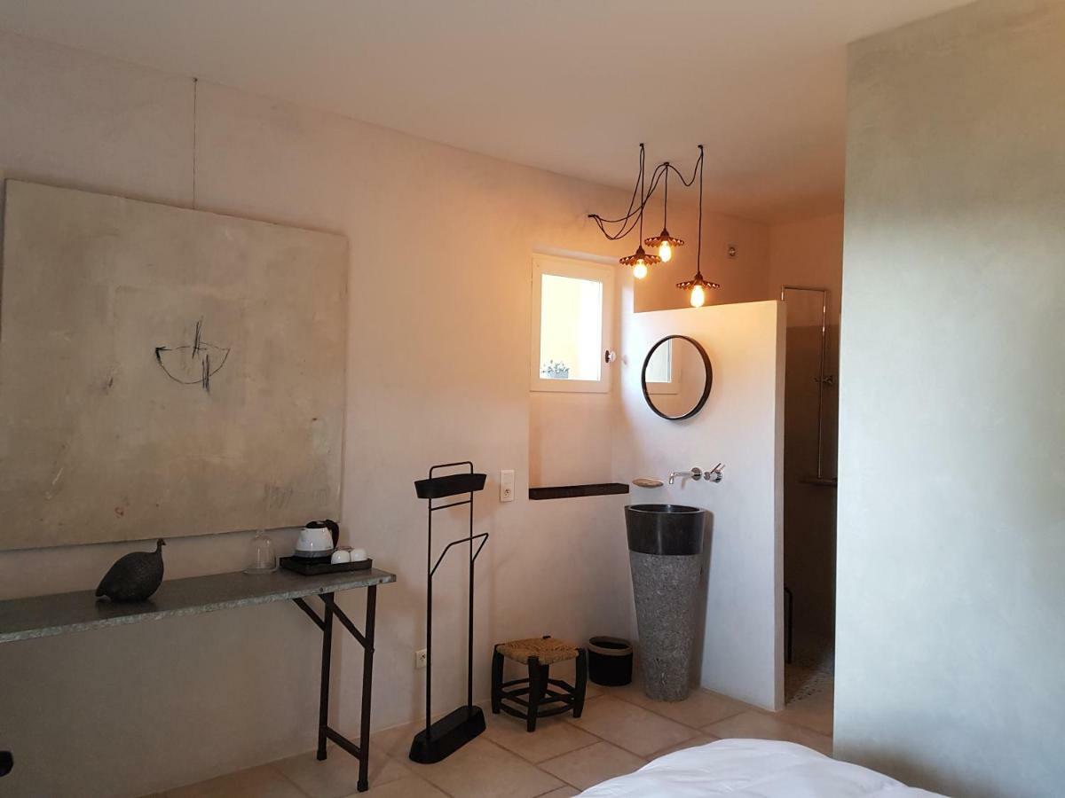 L'Aube Safran Bed & Breakfast Le Barroux Exterior foto